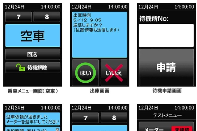 SBMスマホを利用したタクシー向け配車管理システム 「SMART」、本格導入がスタート 画像