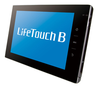 NEC、ビジネス向けタブレット「LifeTouch B」を発表 画像
