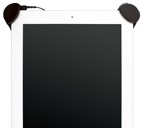 プリンストン、iPad 2・iPadの映像・写真再生も楽しめる回転式スタンド付きスピーカー 画像