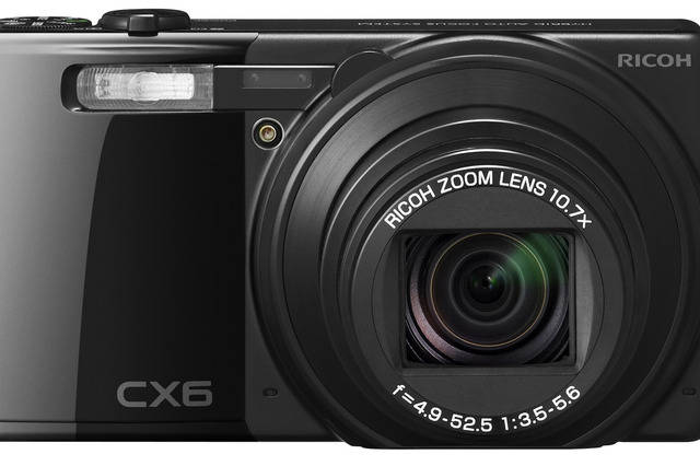 リコー、被写体のどこをズームしているか確認できる機能付き光学10.7倍デジカメ「CX6」 画像