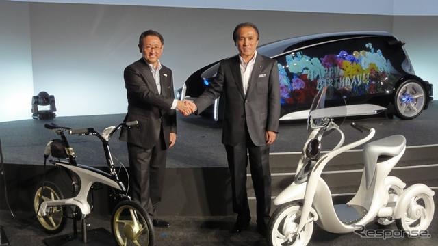 ヤマハ柳社長、電動バイクで「トヨタのつながる仲間に」 画像