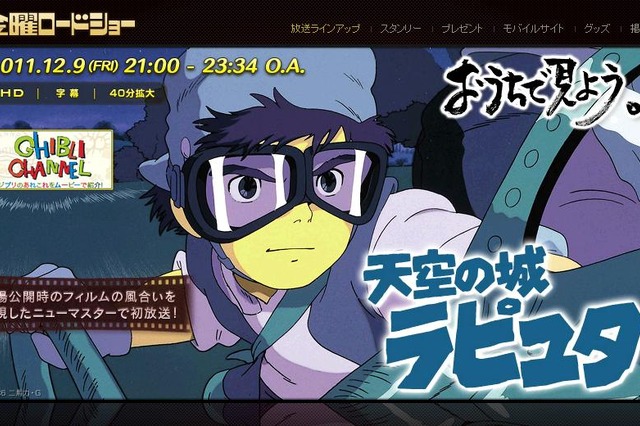 ネットは戦々恐々! 今夜放送の「天空の城ラピュタ」、“バルス”は23時20分前後か? 画像