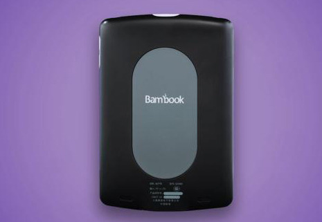中国「Bambook」ブランドのmirasolディスプレイ搭載電子書籍リーダー 画像