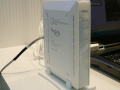 【CEATEC 2006 Vol.11】実効速度70Mbps、ロジテックのPLCモデム 画像