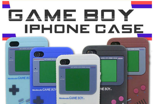 iPhoneが初代ゲームボーイに?「ゲームボーイ型iPhone4/4Sケースカバー」 画像