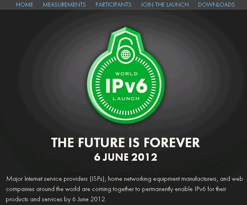 IPv6への移行が加速！GoogleやFacebookが6月6日の「World IPv6 Launch」で移行 画像