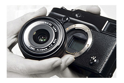富士フイルム、初のレンズ交換式ミラーレスデジカメ「X-Pro1」を2月18日発売 画像