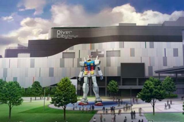 ガンダムフロント東京　4月19日オープン…実物大ガンダム 画像