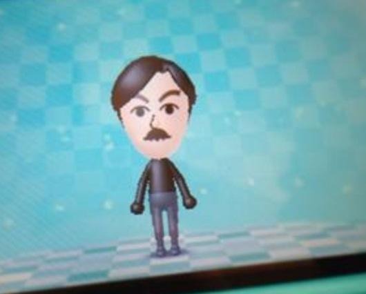 坂口博信氏、TwitterでMiiを披露 画像