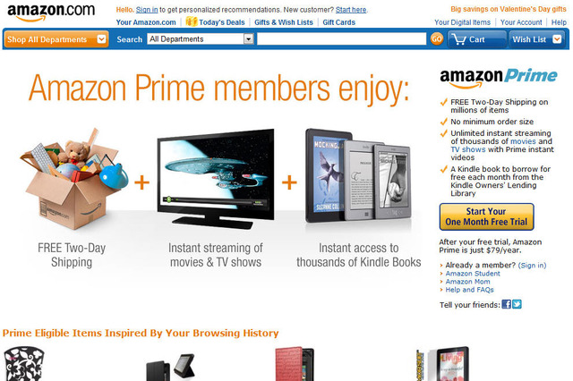 米AmazonがビデオストリーミングについてViacomと提携 画像