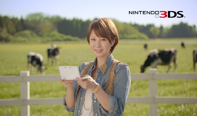 モデルの田中美保が一生懸命アヒル口に……3DS「牧場物語」CM先行公開  画像