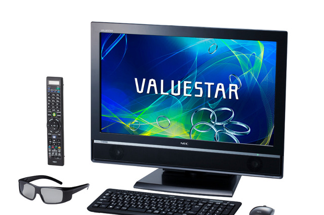 NEC、AV PCのフラッグシップモデルとなる23型「VALUESTAR W」 画像