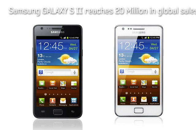 「GALAXY S II」の販売が2000万台突破！……特別仕様も発売 画像