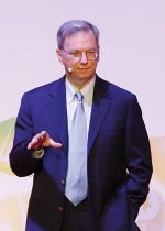 【MWC 2012(Vol.44)】明るい未来?とそれを阻む検閲……Google会長、基調講演で10年後の未来像を語る 画像