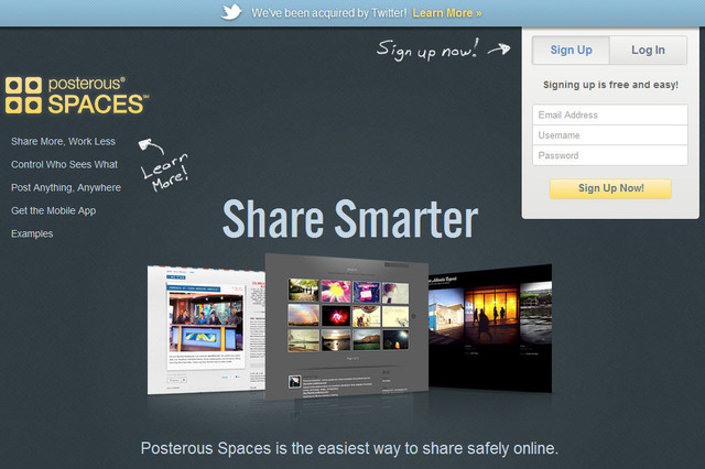 Twitterがブログサービスの「Posterous」を買収……サービスは継続 画像