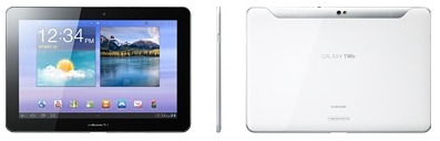 サムスン GALAXY Tab 10.1 LTE SC-01D、電話帳バックアップなどに対応  画像