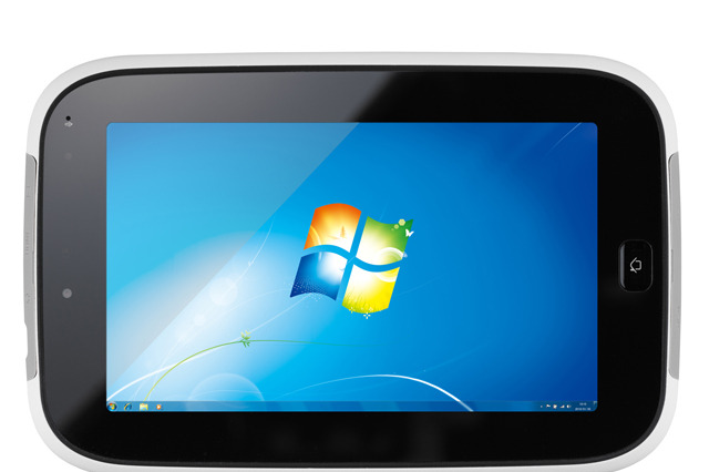 防塵・防滴・耐衝撃性に優れるWindows 7搭載の7型タブレット 画像