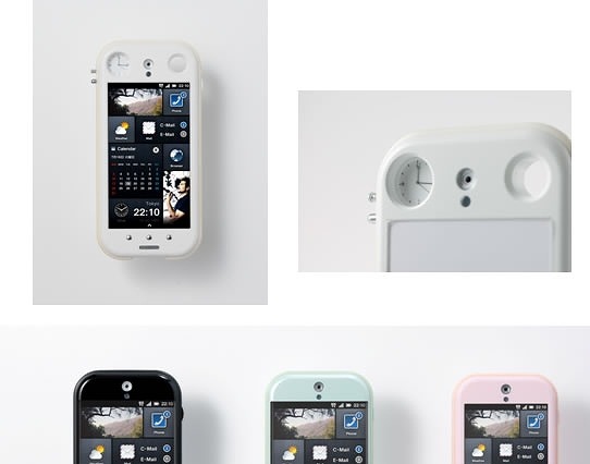 auスマホ、新コンセプトモデルは“手巻きのアナログ時計”付き……伊「ミラノサローネ2012」で公開 画像