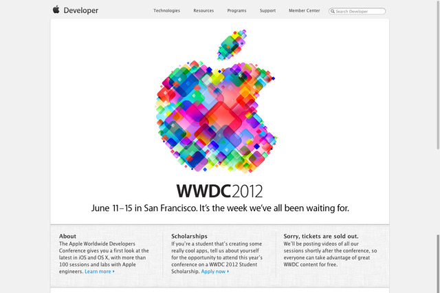 iPhone 5がついに発表？ 今年のApple WWDCは6月11日から  画像