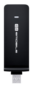「EMOBILE LTE」対応のUSBスティック型データ通信端末「GL03D」、6月1日に発売 画像