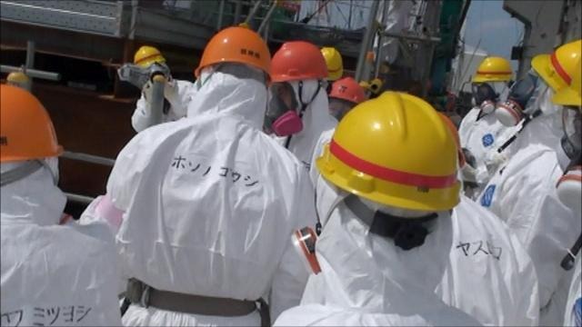 細野大臣が福島第一原子力発電所を視察［動画］ 画像