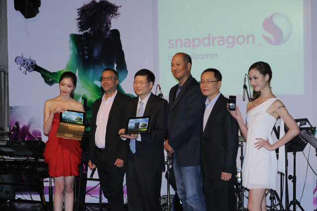 【COMPUTEX TAIPEI 2012 Vol.3】非同期動作の4コアSnapdragonやWindows 8搭載タブレットをデモ 画像