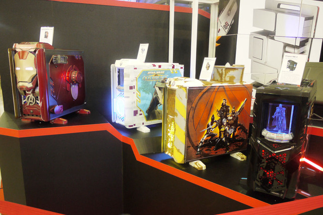 【COMPUTEX TAIPEI 2012 Vol.7】ケースの派手さが目をひくThermaltake！MOD系も展示 画像