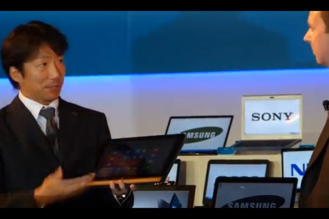 【COMPUTEX TAIPEI 2012 Vol.10】東芝が開発中のPCをプレビュー［動画］ 画像