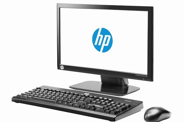 日本HP、LANケーブルにつなぐだけで使える電源不要の「ゼロクライアント」発表 画像