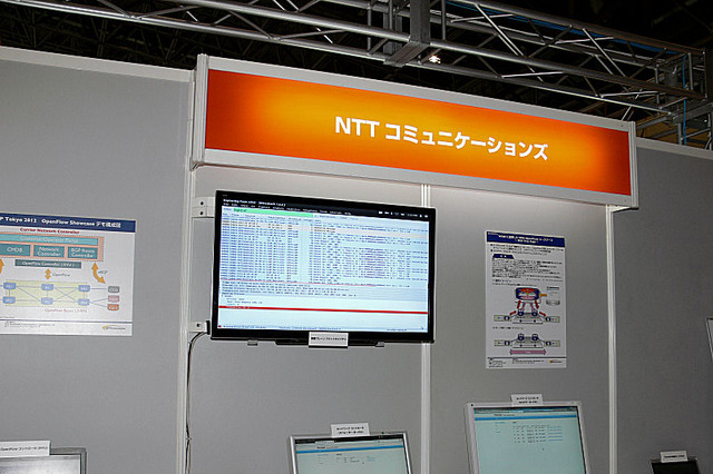 【Interop Tokyo 2012】OpenFlowを利用したWANソリューション……NTTコミュニケーションズ 画像