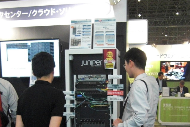 【Interop Tokyo 2012】Best of Show……ジュニパーネットワークス QFX3000-M 画像