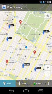Google、モバイルワーカーを一元管理する「Google Maps Coordinate」を発表 画像