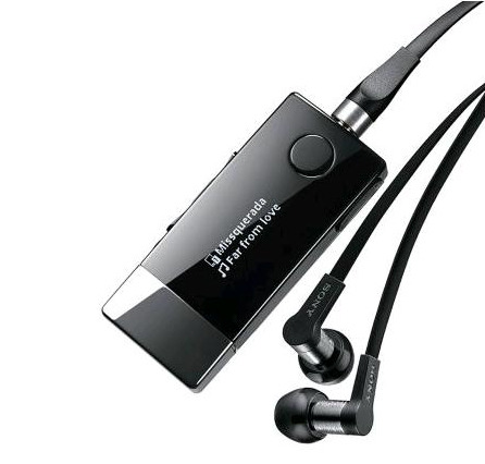 ソニー、MP3プレーヤー機能付きスマホ向け無線ヘッドセット……着信やFacebookをディスプレイ表示可能  画像
