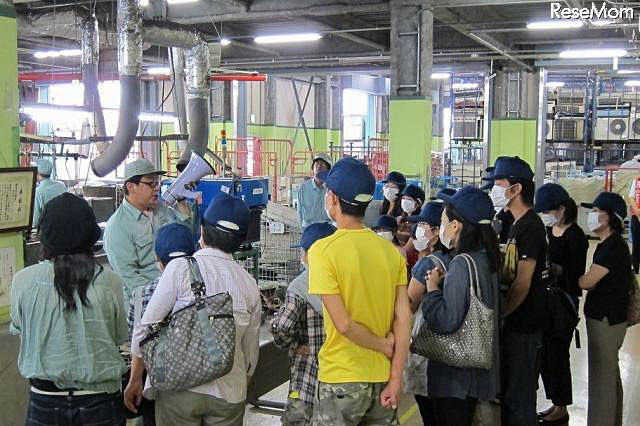 【夏休み】家電リサイクル工場見学……ビックカメラ 画像