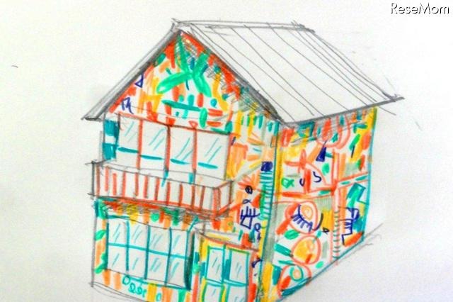 【夏休み】子どもたちが「想像する家」を作成　日比野克彦監修 画像