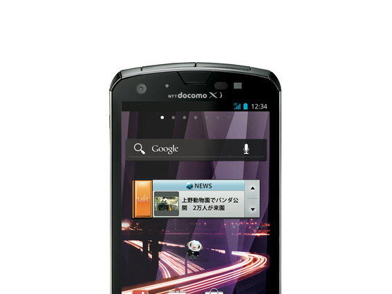 ドコモ、クアッドコアCPU搭載ハイスペックスマホ「ARROWS X F-10D」の予約受付を13日に開始 画像
