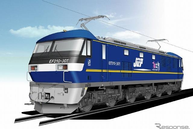JR貨物、新型機関車のデザインを発表……瀬八補機と青函共用 画像