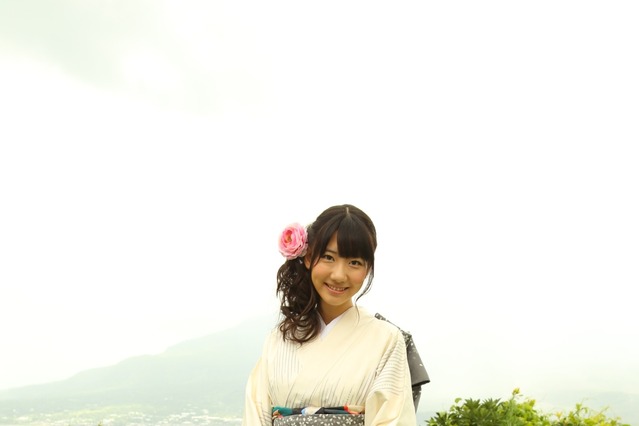 着物姿も披露！ AKB48柏木由紀が故郷・鹿児島県のPRを担う「薩摩大使」に就任  画像