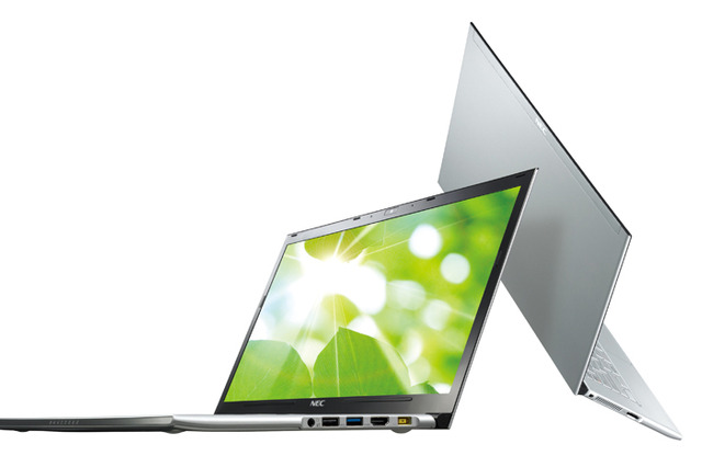 NEC、世界最軽量をうたう13.3型Ultrabookの企業向けモデルを販売開始 画像