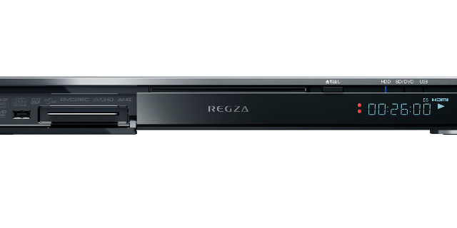 東芝、64％の省スペース化したBlu-rayディスクレコーダー……外付けHDDへの録画に対応 画像