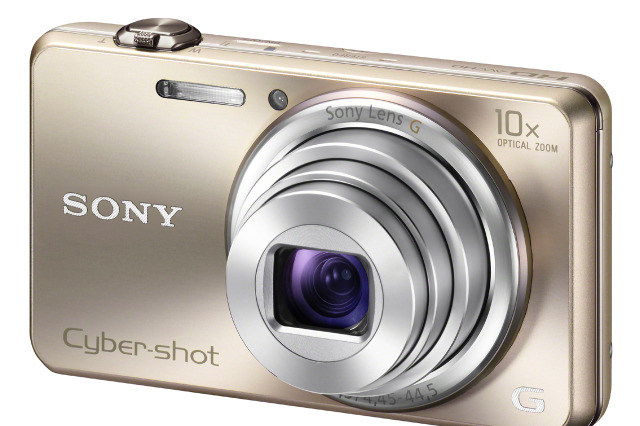 119gの軽さ！ ソニーの光学10倍・3型タッチ液晶搭載デジカメ「WX170」 画像