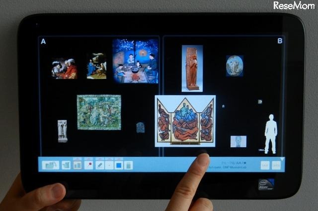 【夏休み】ルーブル美術館など、福島県立美術館でタブレット活用 画像