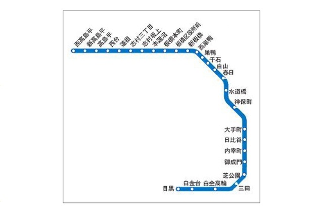 都営地下鉄三田線、三田駅～西高島平駅間の全駅でWiMAXが利用可能に 画像