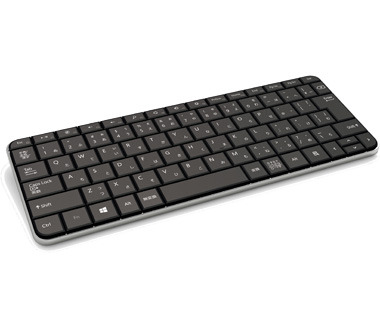 マイクロソフト、タブと併用できるモバイルキーボード……キーボードカバーがタブのスタンドに 画像