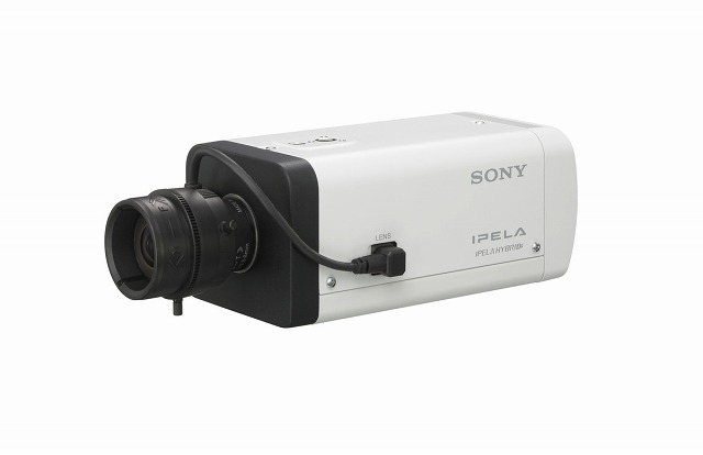 ソニー、同軸ケーブル1本で扱える初のHD＆SDハイブリッドネットカメラ「IPELA HYBRID」発表 画像