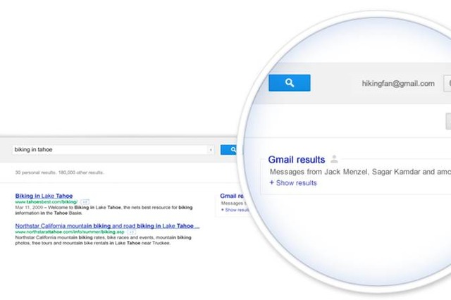 Google検索が進化、Gmailからの検索やiOSでの音声検索を追加 画像