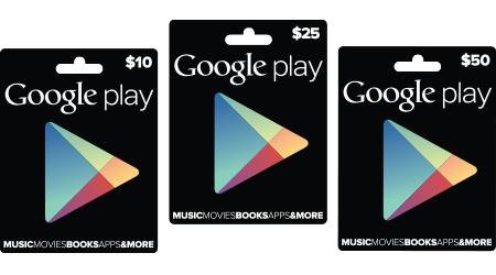 Google Playで使えるギフトカード「Google Play Gift Card」が登場 画像