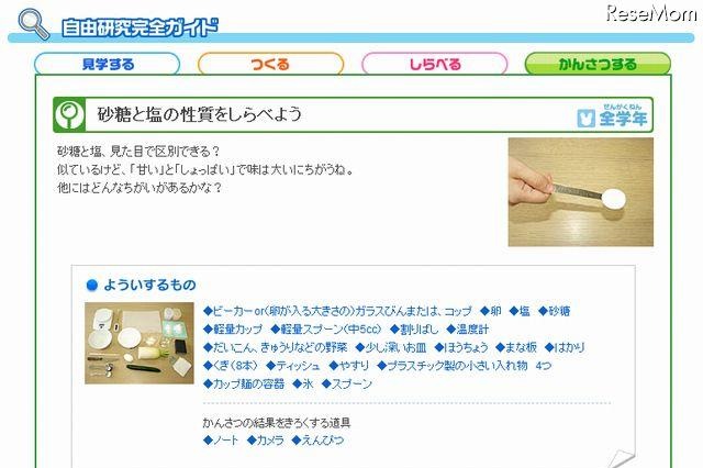 【夏休み】自由研究ランキング キッズgoo 画像