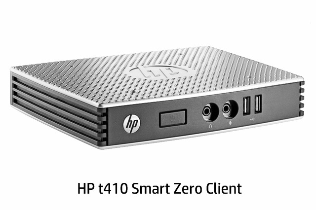 日本HP、DSPで高速描画可能なクライアント仮想化端末「HP t410 Smart Zero Client」発売 画像