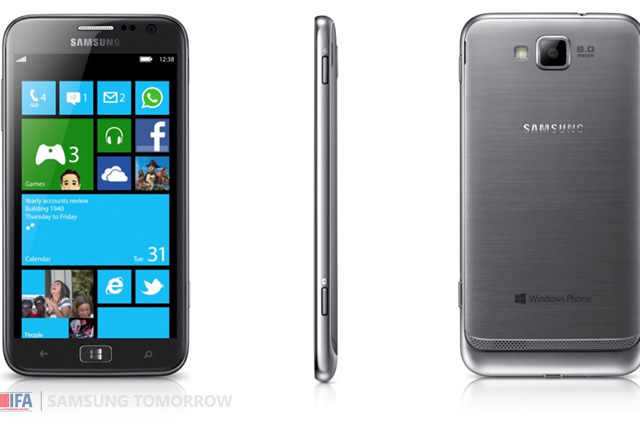 サムスン、Windows Phone 8スマホ「ATIV S」を発表！ 画像